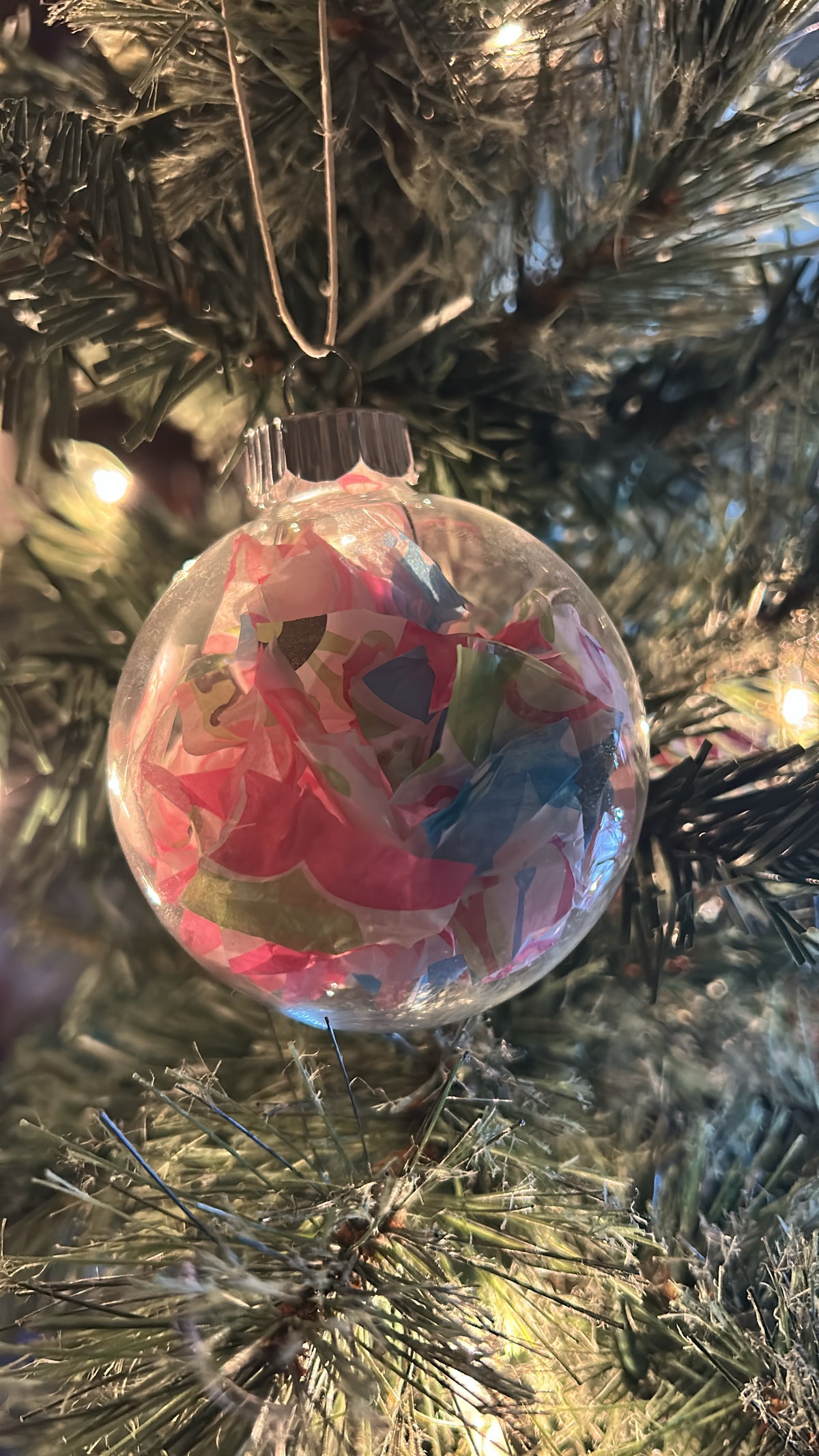 Vibrant Pink Ornaments [Set of 7]