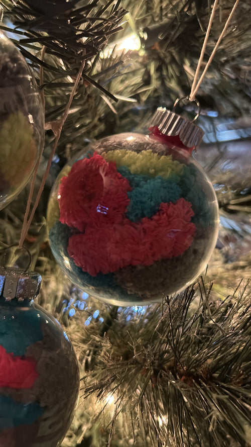 Neon Layers Ornaments [Set of 3]