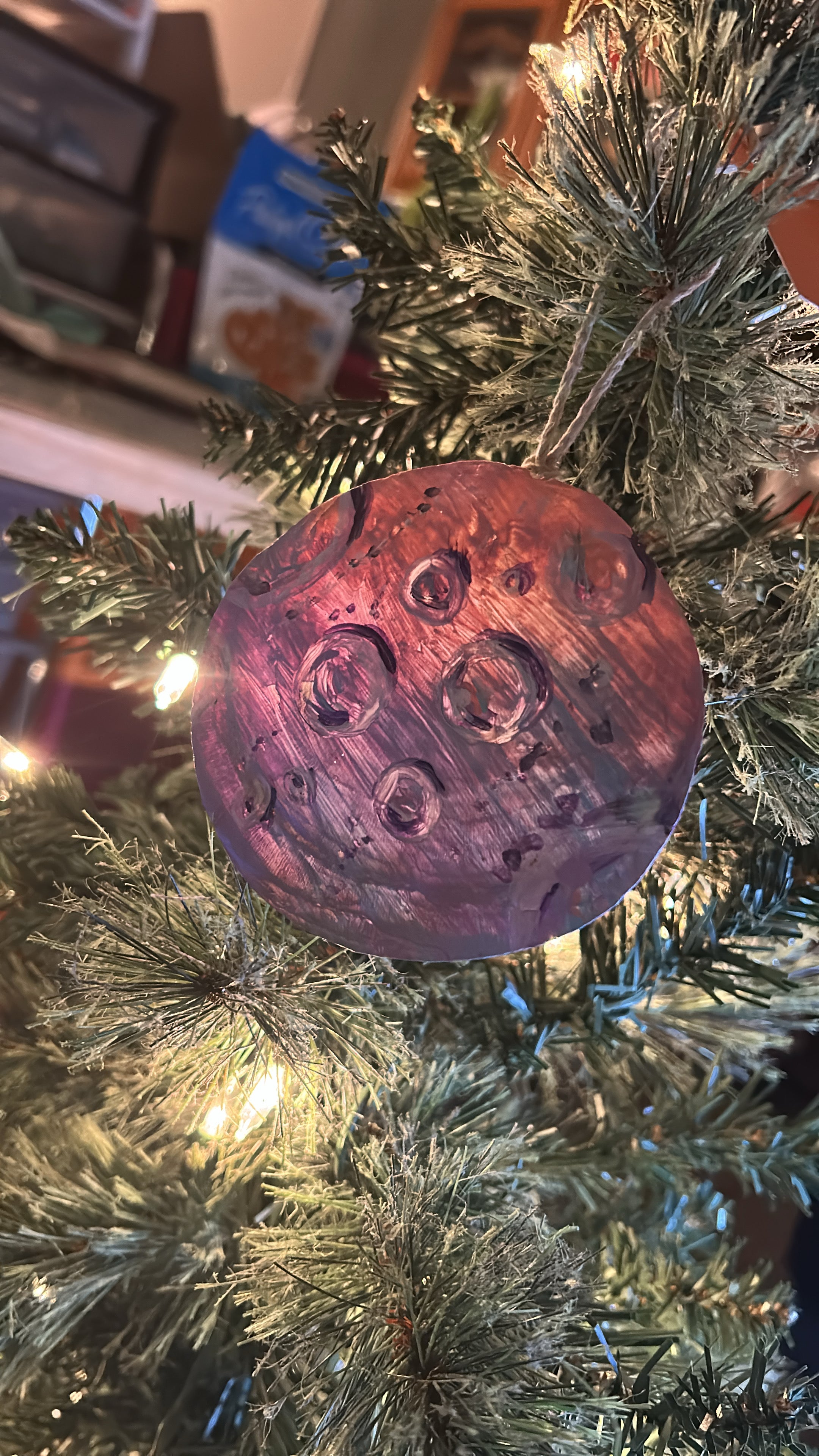 Hand-painted Sea-Shell Ornament