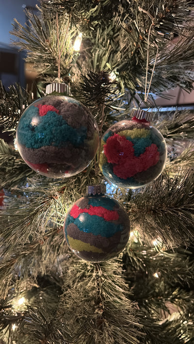 Neon Layers Ornaments [Set of 3]