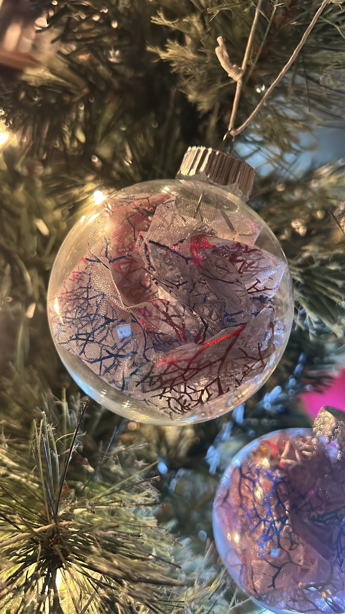 Rainbow Vein Ornaments [Set of 4]