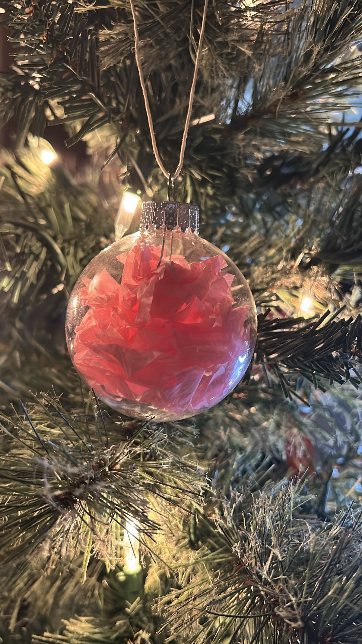 Vibrant Pink Ornaments [Set of 7]