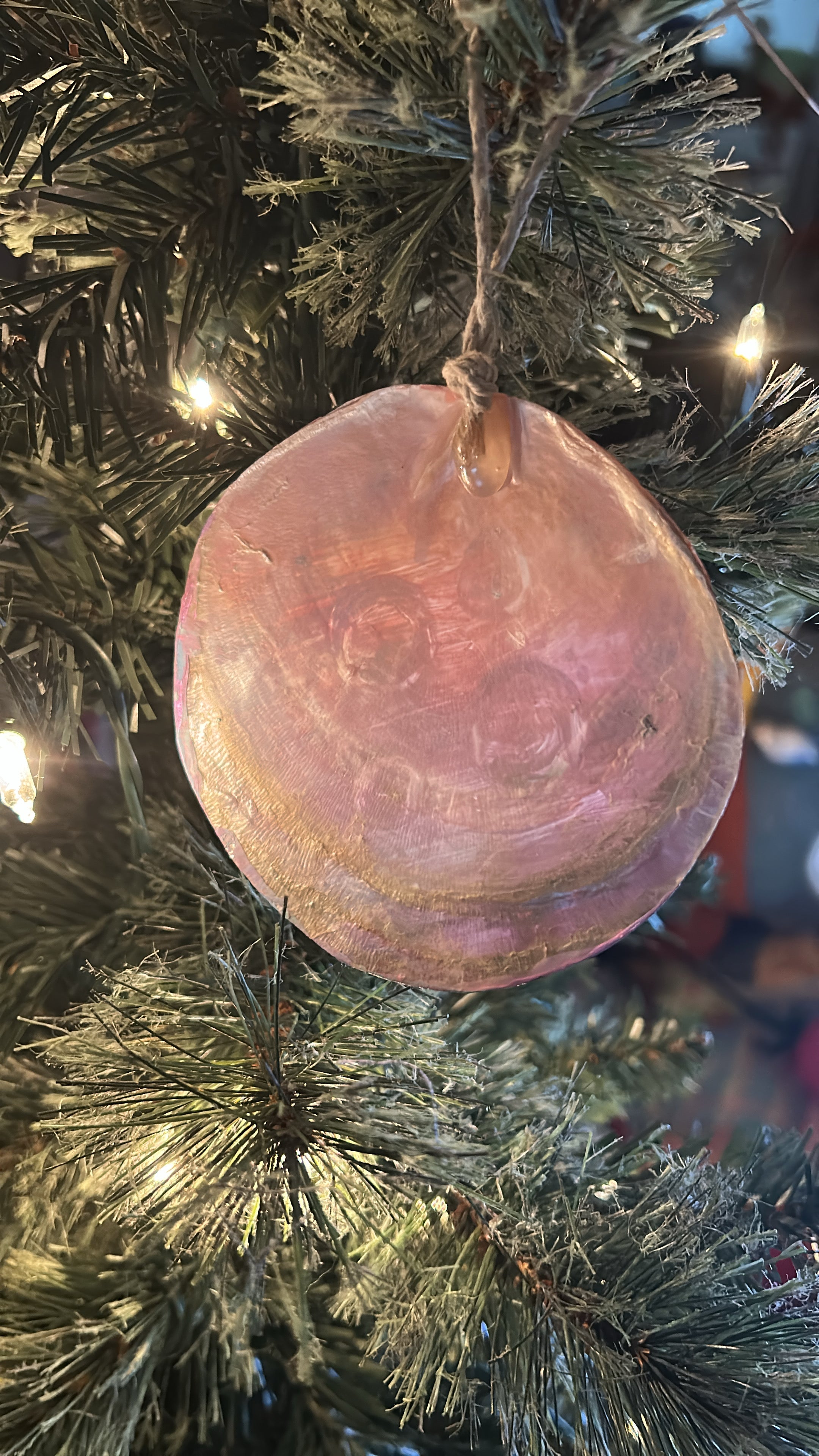 Hand-painted Sea-Shell Ornament