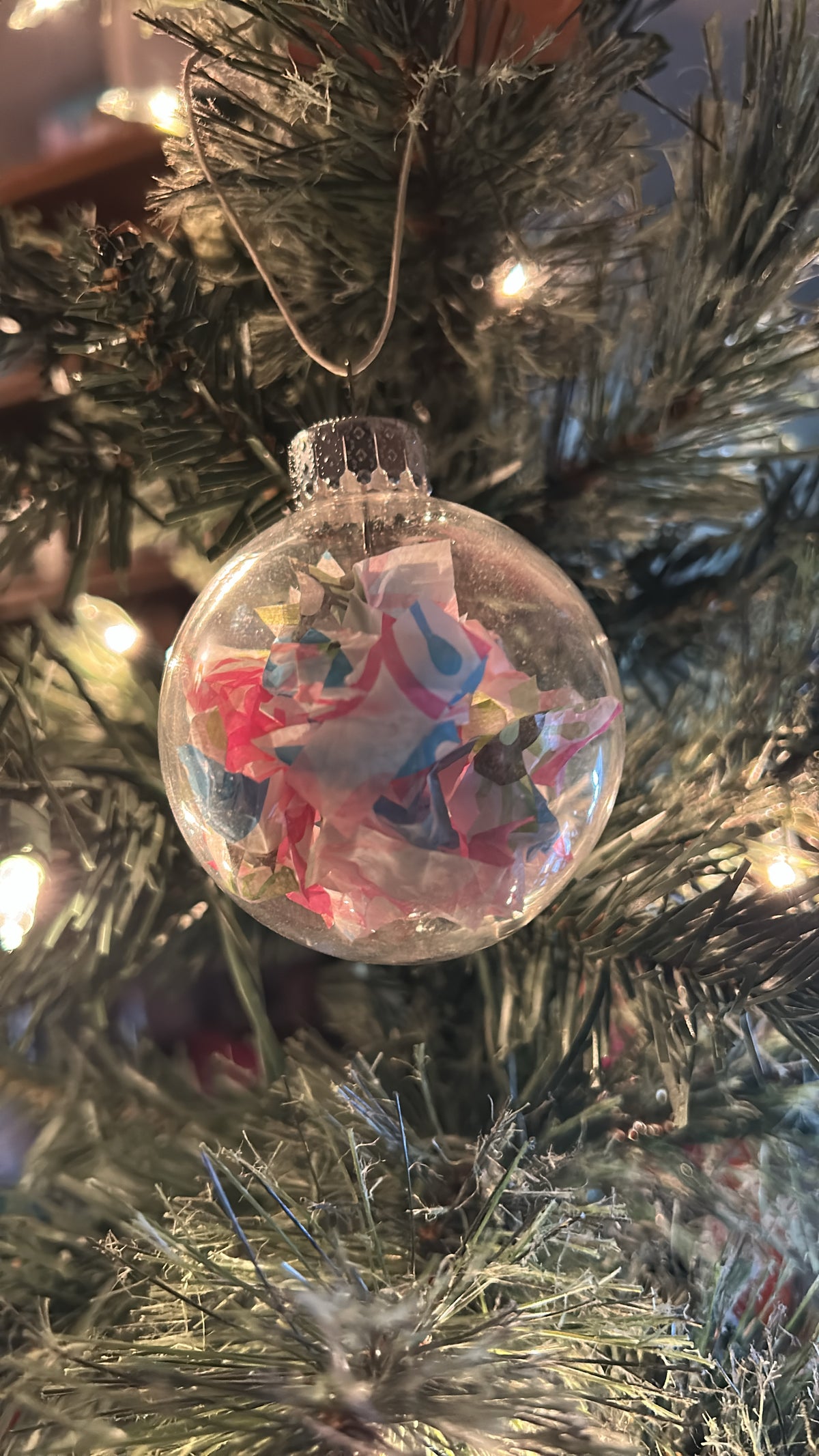 Vibrant Pink Ornaments [Set of 7]