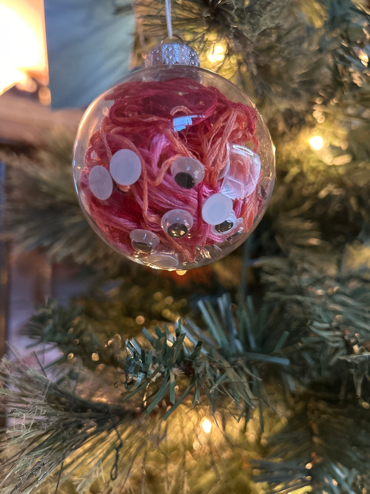 Set of 2 – "Brains & Eyeballs” Ornament Set